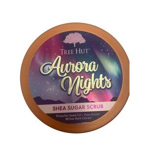 Tree Hut Aurora Nights Shea Sugar Scrub 18 Oz With Pistachio Oil & Shea Butter